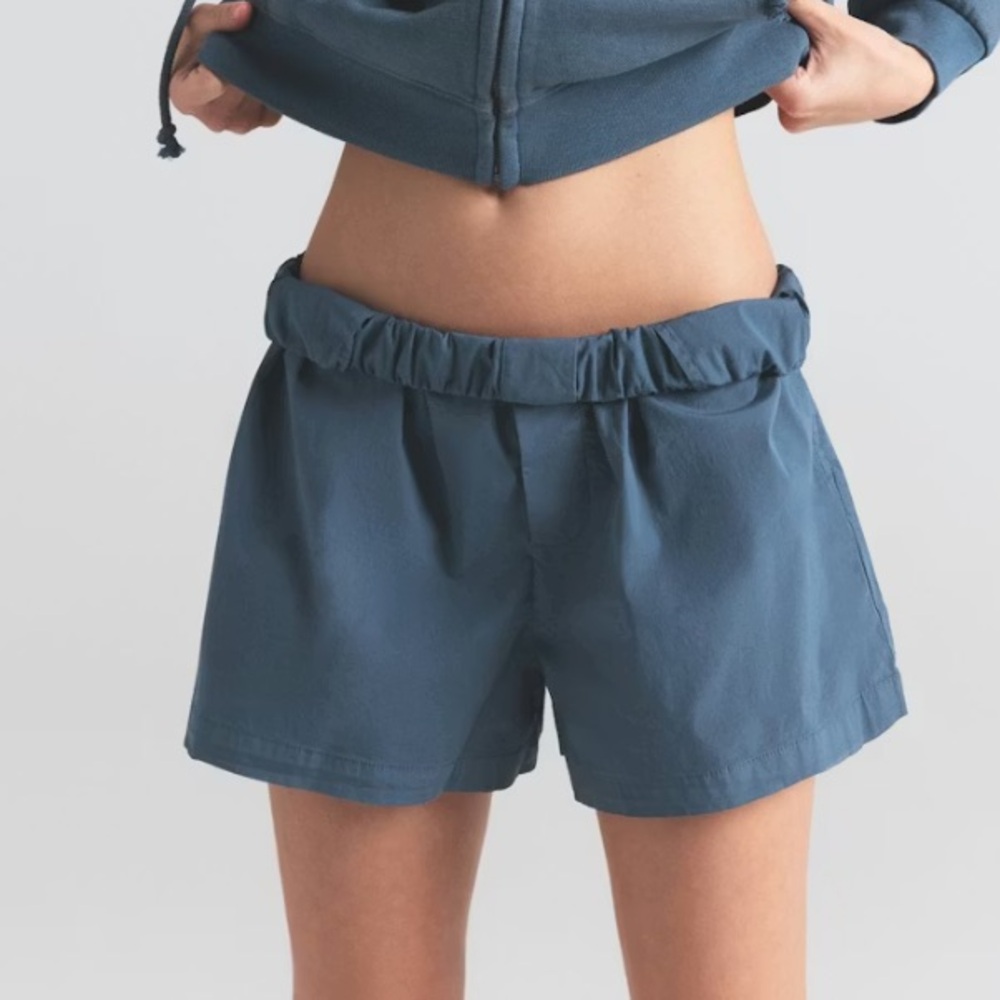 NWT Skims Cotton Poplin Short